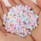 Alphabet Beads White Cube Acrylic Colorful Letter Beads, for Bracelets and Jewelry Making